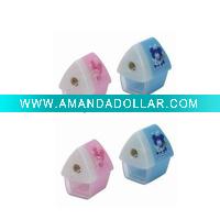 house plastic pencil sharpener