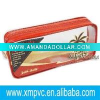 Wholesale stand-up pencil pouch in colorful printing with ziplock XYL-S120