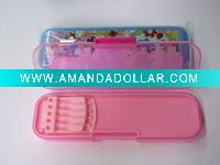 plastic pencil-case