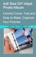 Wholesale just DIY diary album 4:6 (antraite cover),good quality promotion gift with free software support made of rc paper