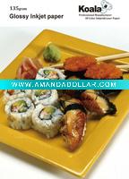 Wholesale preuim Glossy Photo Paper,135g