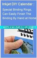 Wholesale Mini-Color RC high glossy inkjet photo paper for 4:6 size monthly calendar