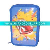 Wholesale Two zipper pencil case