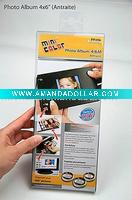Wholesale DIY wedding album 4:6 antraite cover (made with software,has patent)
