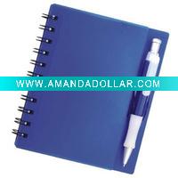 New style designed note book paper with pen