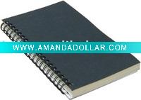 spiral notebook