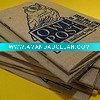 recycled kraft paper notebook