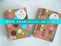 Wholesale paper spiral notebook