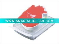 Wholesale heart shaped memo box with paper clips holder