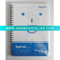 spiral notebook