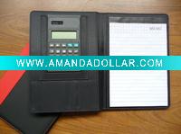 Note book with calculator ST204