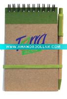Wholesale recycle paper spiral note pad