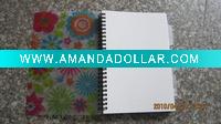 hard cover notebook
