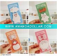 Wholesale Ka Wayi Series Memo pad Cute Series Memo pad murmuring point marker