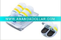 Wholesale double capsule shaped pop up memo box