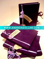 fabric notebook