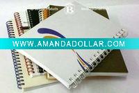 Wholesale PP Cover Office Notebook with Spiral binding