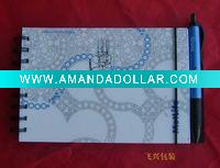 Wholesale 3D spiral notebook
