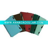Wholesale Recycled paper notebook, notebook with pen, pen with notebook