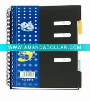 hard cover notebook