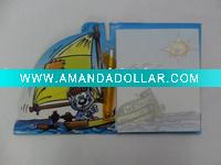 Wholesale fashion memo pad with ball point pen
