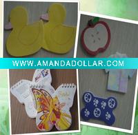 die cut notepad