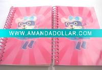 Spiral notebook