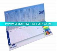 Wholesale Calendar with PET flag and Memo Pad