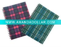 Wholesale 2011 delicate pvc cover spiral notebook with printing