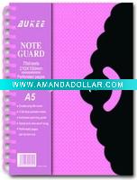 Wholesale pp cover Spiral Notebook