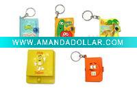 keychain type memo pad