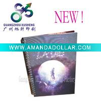 3d lenticular cover notepad