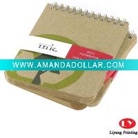 Wholesale 2011Recyled Paper Spiral Notebook