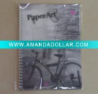 plastic cover notebook