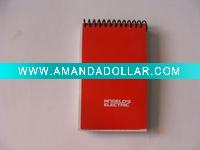 Red Notepad printing