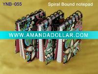 Double Spiral Bound Mini Notepad