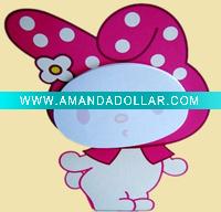 Cartoon characters sticky note pad