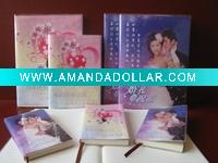 Transparent pp cover notebook