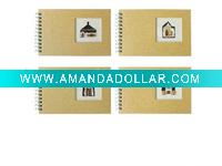 kraft paper notebook