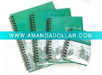 hard cover notebook