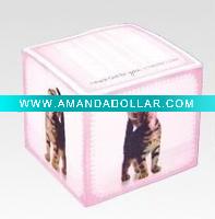 Wholesale cube memo note pad, different color memo pad, sticky note,sticker sticky note memo pad