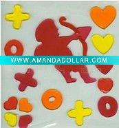 QQ soft rubber crystal stick