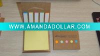 sticky memo pad