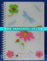 spiral notebook