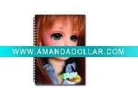 spiral notebook