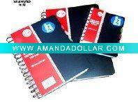 spiral notebook