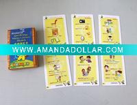 English learning cards