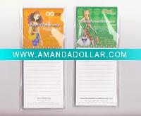 promotional magnetic notepad