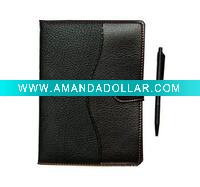 Wholesale Leather Notebook Diary Pen