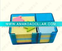 self sticky note with holder